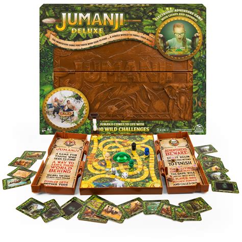 how to play jumanji deluxe board game